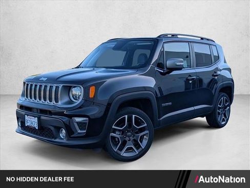 Used 2019 Jeep Renegade Limited w/ UConnect 8.4 Nav Group AWD/4WD image 1