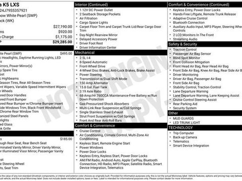 New 2025 Kia K5 LXS image 4