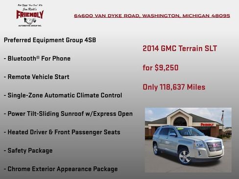 Used 2014 GMC Terrain SLT w/ Cargo Package FWD image 5