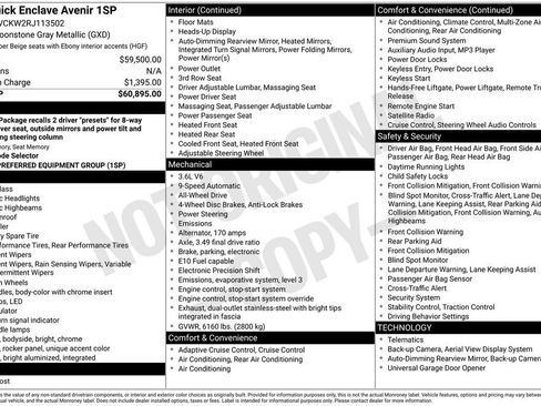 Used 2024 Buick Enclave Avenir image 40