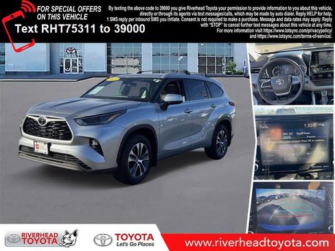 Certified 2022 Toyota Highlander XLE image 1