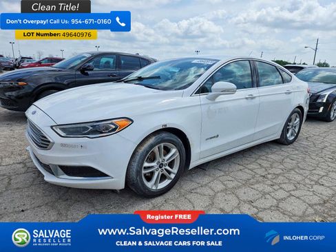 Used 2018 Ford Fusion SE w/ Equipment Group 602A FWD image 1
