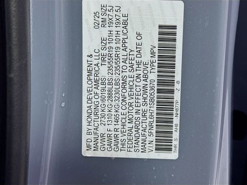 Used 2025 Honda Odyssey Sport-L image 45