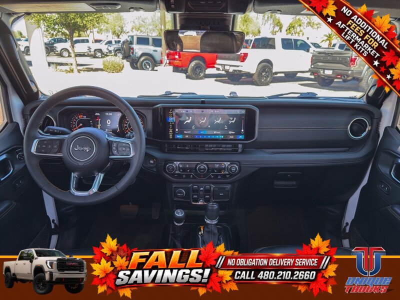 Used 2024 Jeep Wrangler Unlimited Sahara w/ Technology Group AWD/4WD image 36