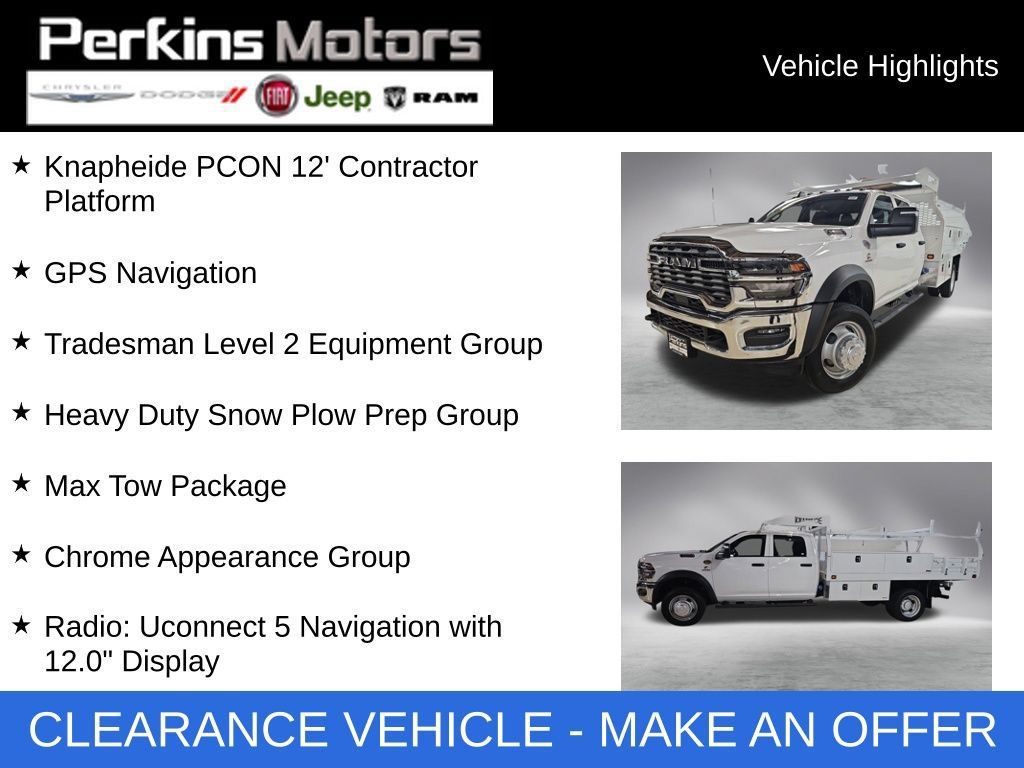 New 2026 RAM 5500 Tradesman AWD/4WD image 2
