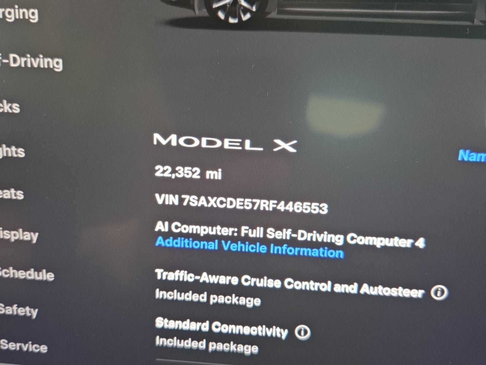 Used 2024 Tesla Model X AWD/4WD image 4