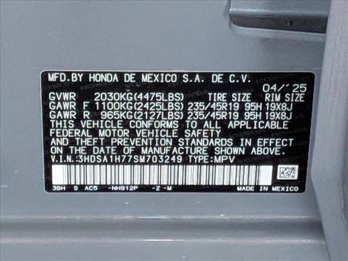 Used 2025 Acura ADX A-Spec FWD image 27