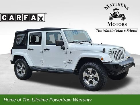 Used 2018 Jeep Wrangler Unlimited Sahara w/ Connectivity Group image 1