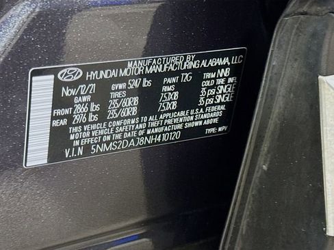 Used 2022 Hyundai Santa Fe SEL AWD/4WD image 28