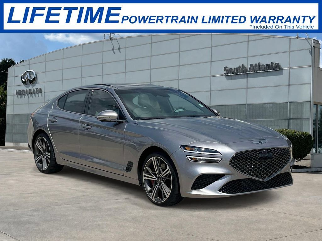 Used 2025 Genesis G70 3.3T Advanced w/ Sport Prestige Package RWD image 1