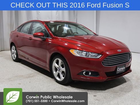 Used 2016 Ford Fusion S w/ Equipment Group 101A image 1