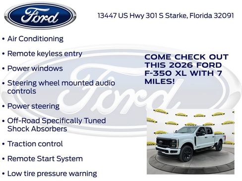 New 2026 Ford F350 XL w/ STX Appearance Package image 25