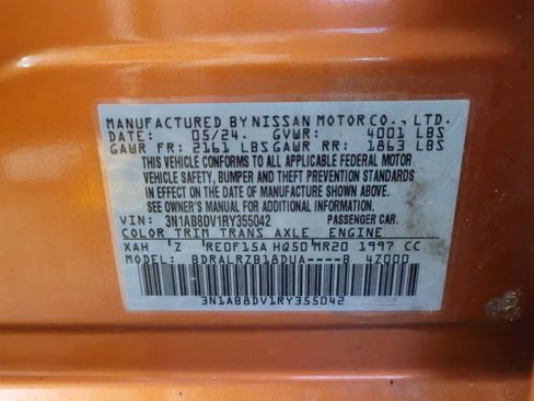 Used 2024 Nissan Sentra SR FWD image 33