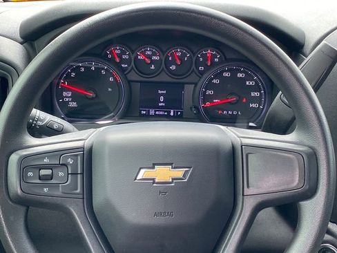 Certified 2024 Chevrolet Silverado 1500 Custom w/ Turbomax Blackout Package AWD/4WD image 7