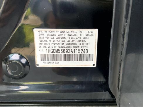 Used 2003 Honda Accord EX image 30