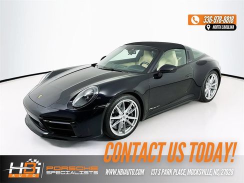 Used 2021 Porsche 911 Targa 4S AWD/4WD image 1