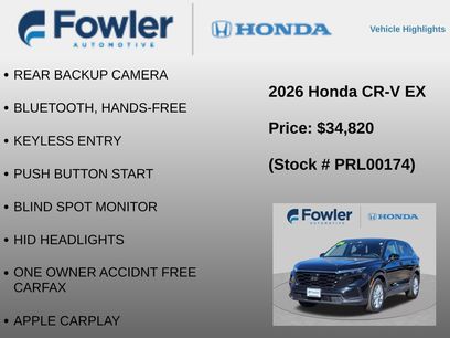 Used 2026 Honda CR-V EX