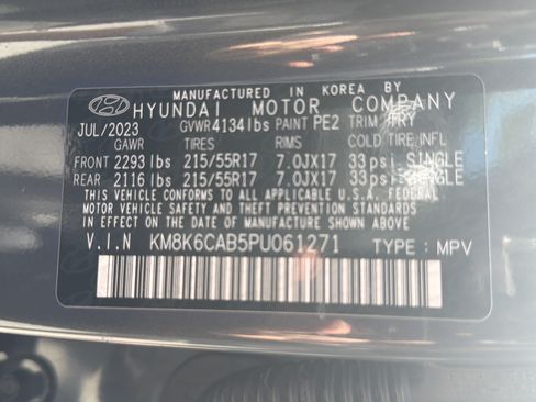 Used 2023 Hyundai Kona SEL w/ Cargo Package AWD/4WD image 37