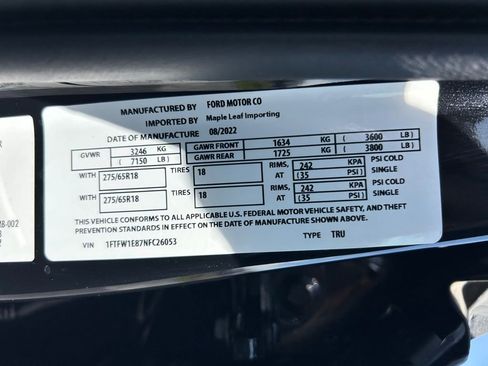 Used 2022 Ford F150 XLT w/ Equipment Group 302A High image 27