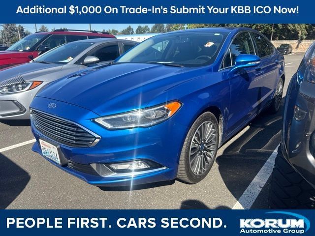 Used 2018 Ford Fusion Titanium AWD/4WD image 1