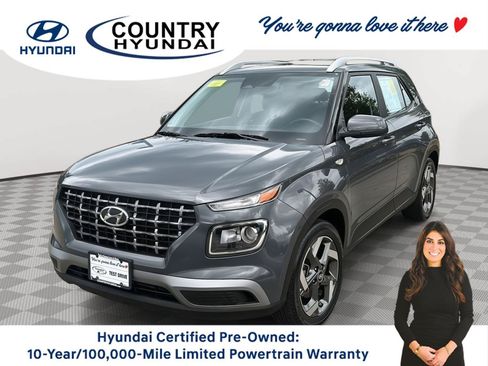 Certified 2023 Hyundai Venue SEL FWD image 1