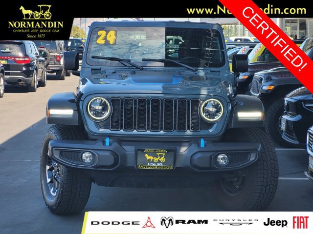 Certified 2024 Jeep Wrangler Unlimited Rubicon 4xe AWD/4WD image 2