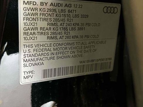 Used 2023 Audi Q8 Premium Plus w/ Premium Plus Package image 18