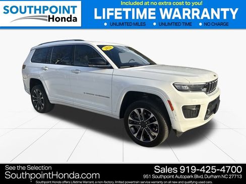 Used 2021 Jeep Grand Cherokee L Overland w/ Luxury Tech Group IV image 1