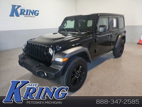 Used 2022 Jeep Wrangler Unlimited Sport AWD/4WD image 1