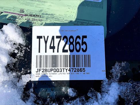 New 2026 Subaru Outback Limited image 22