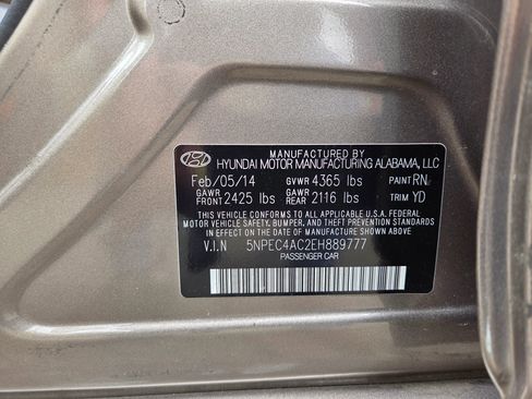 Used 2014 Hyundai Sonata Limited FWD image 12