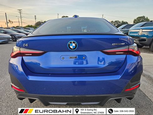 Used 2024 BMW i4 eDrive40 w/ M Sport Package RWD image 4