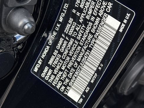 Certified 2018 Honda Civic Type R image 29