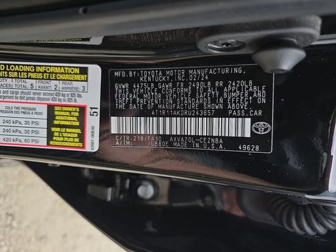 Used 2024 Toyota Camry LE w/ Convenience Package FWD image 33