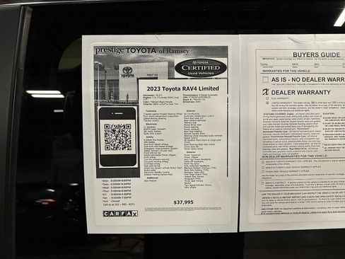 Certified 2023 Toyota RAV4 Limited AWD/4WD image 13