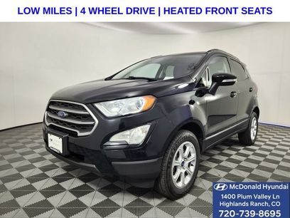 Used 2020 Ford EcoSport SE