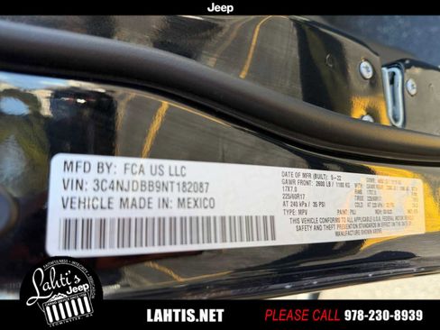 Certified 2022 Jeep Compass Latitude w/ Convenience Group image 23