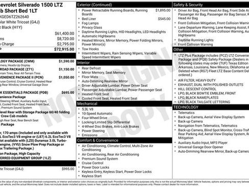 New 2026 Chevrolet Silverado 1500 LTZ w/ Technology Package image 4