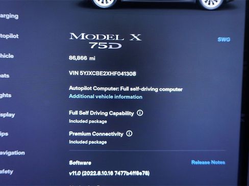 Used 2017 Tesla Model X 75D image 7