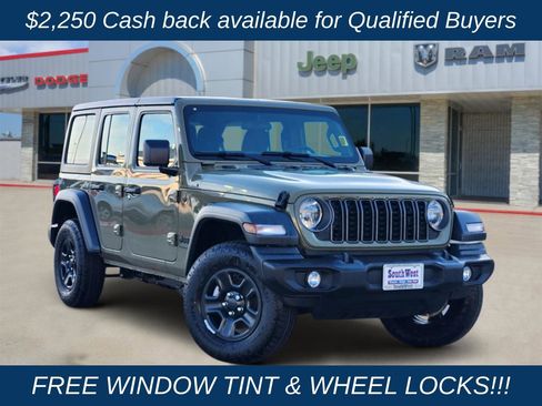 New 2026 Jeep Wrangler Unlimited Sport AWD/4WD image 1
