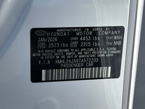 New 2026 Hyundai Sonata SE FWD image 32