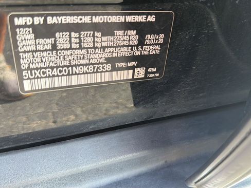Used 2022 BMW X5 sDrive40i w/ Climate Comfort Package RWD image 44