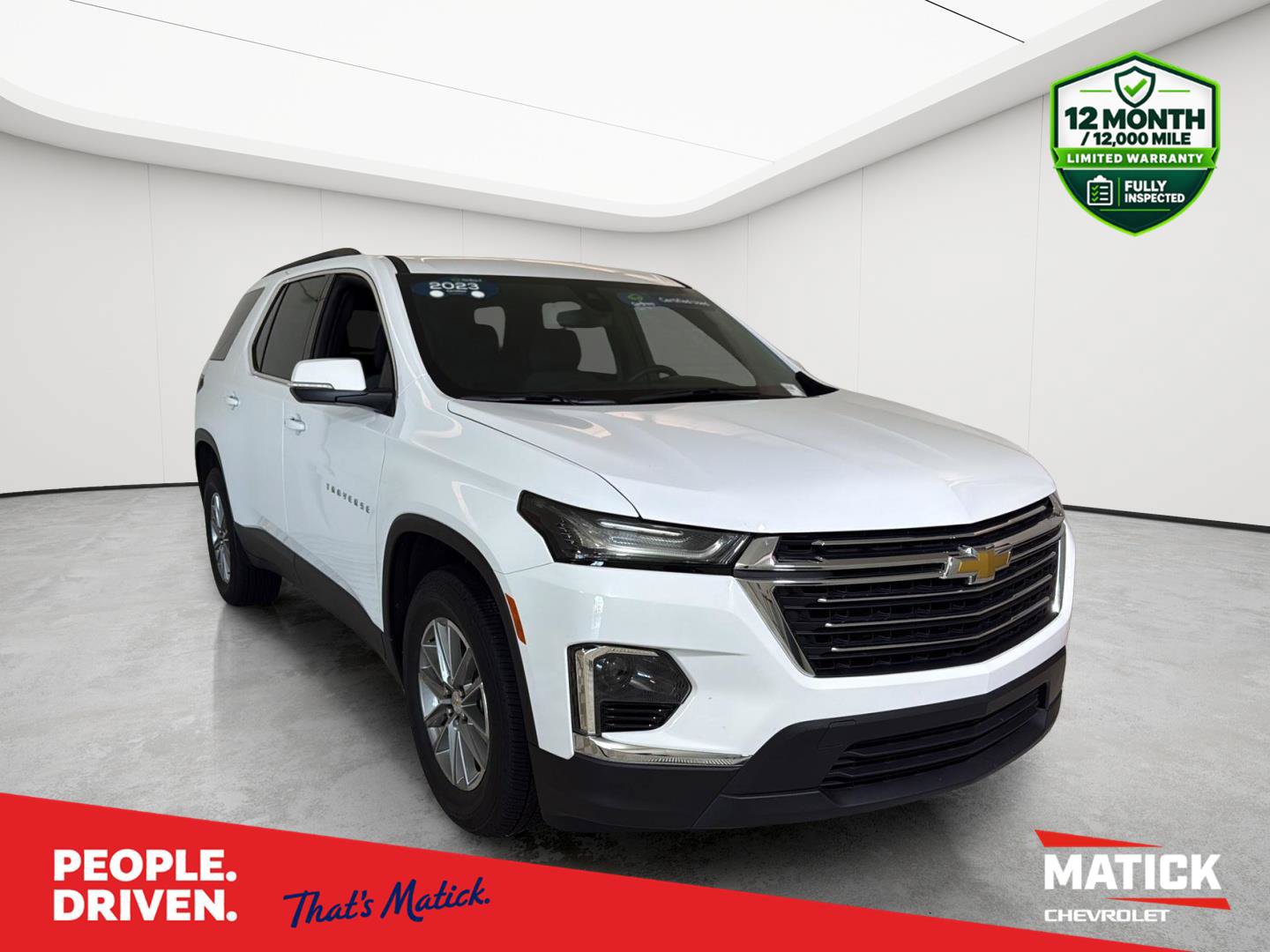 Certified 2023 Chevrolet Traverse LT w/ LPO, Floor Liner Package AWD/4WD image 1