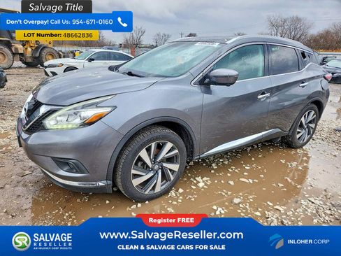 Used 2017 Nissan Murano Platinum w/ Platinum Technology Package image 1