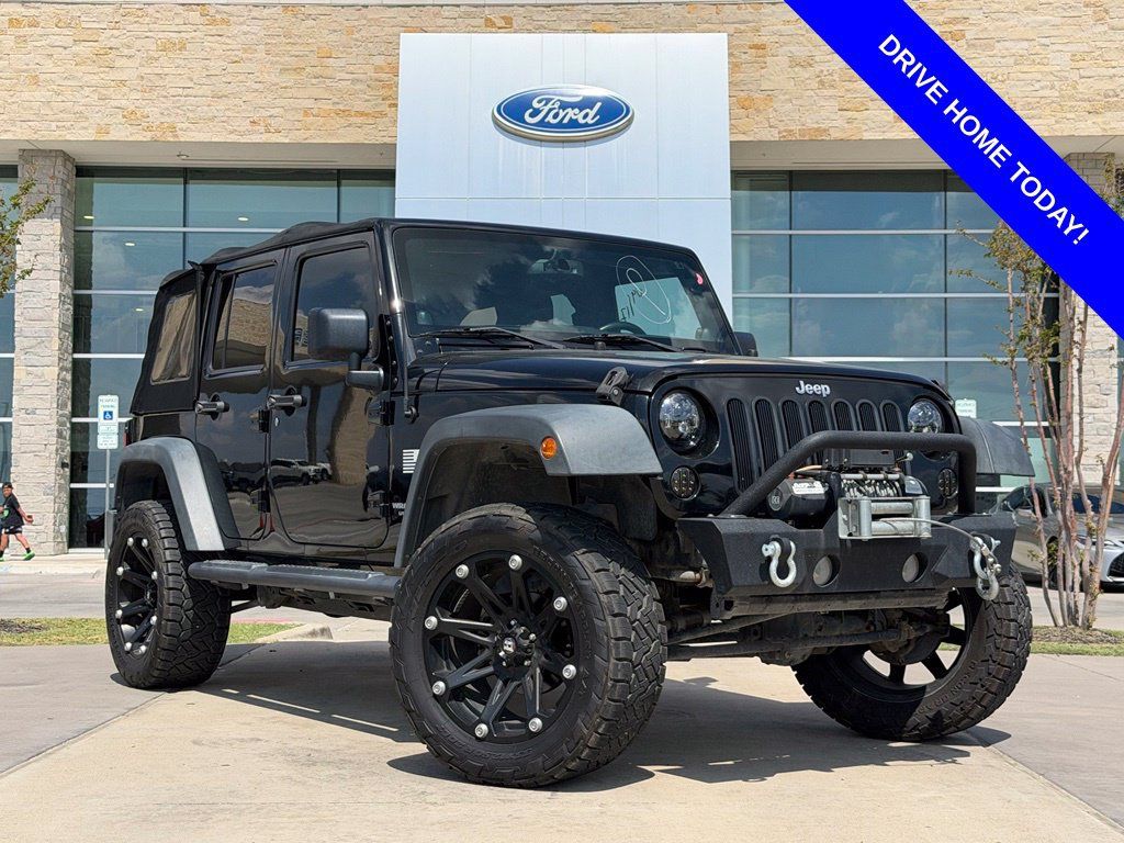 Used 2014 Jeep Wrangler Unlimited Sport w/ Quick Order Package 23S AWD/4WD image 1