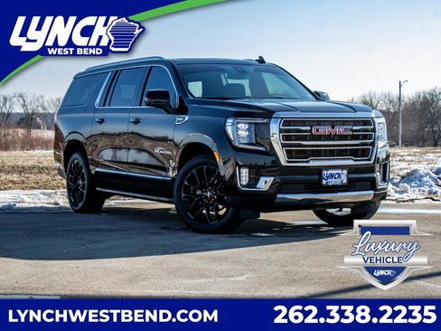 Used 2022 GMC Yukon XL SLT w/ SLT Premium Package image 1