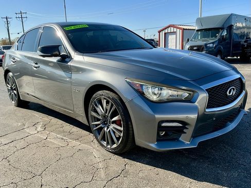 Used 2017 INFINITI Q50 Red Sport 400 image 6