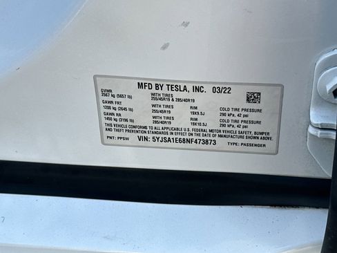 Used 2022 Tesla Model S Plaid AWD/4WD image 27