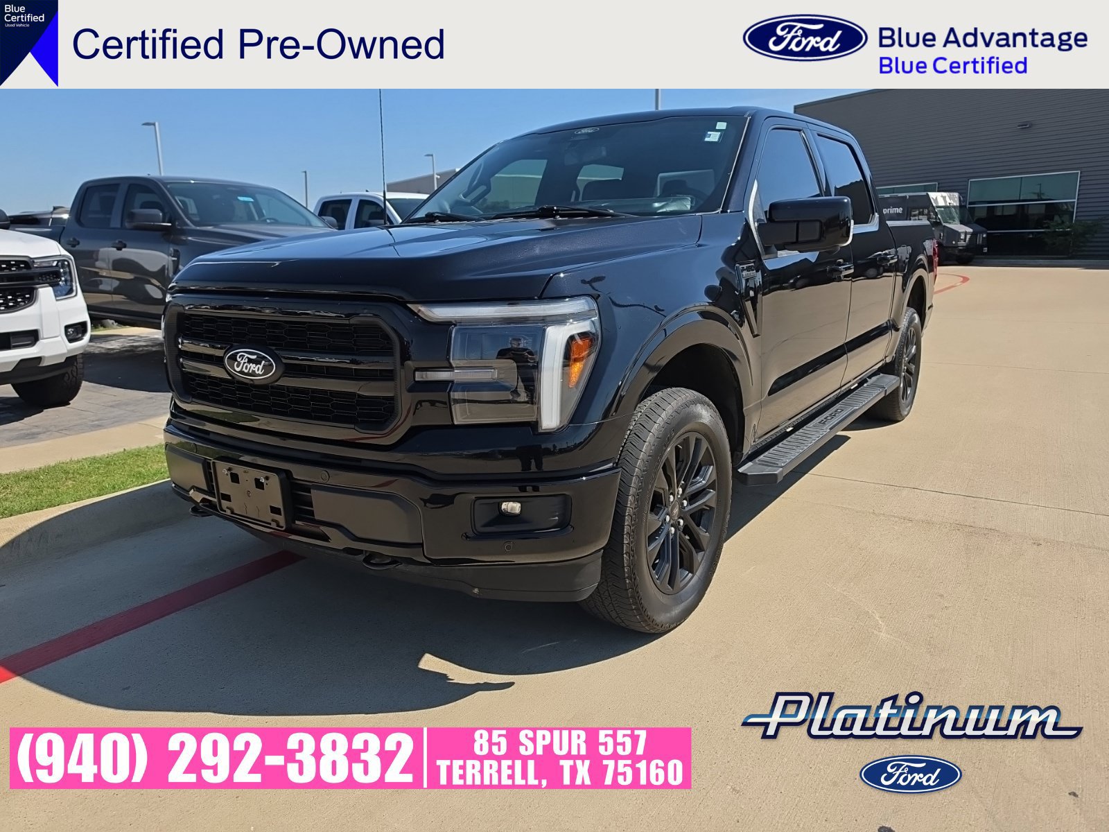 Used 2025 Ford F150 Lariat w/ Equipment Group 502A High AWD/4WD image 3