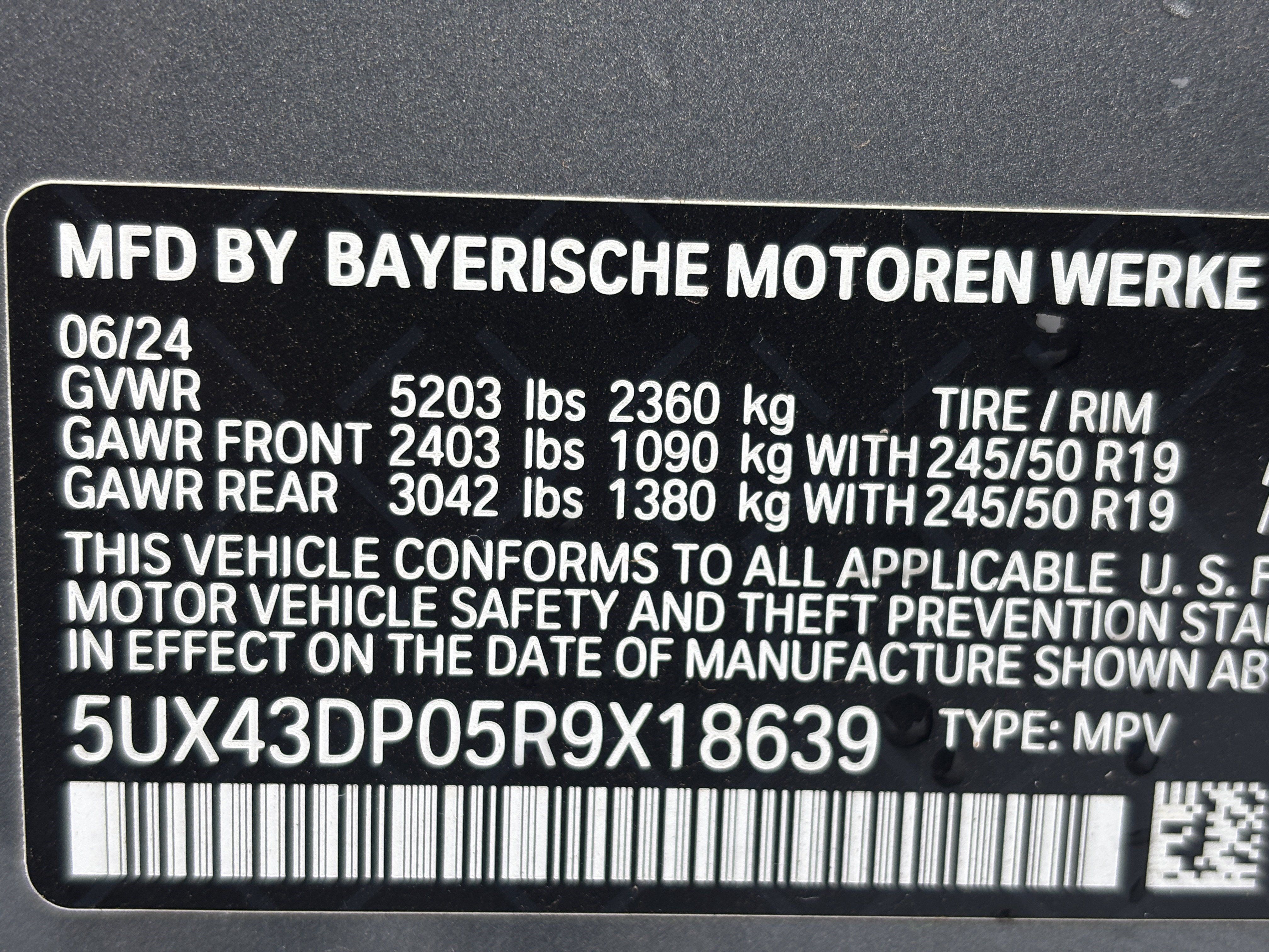 Used 2024 BMW X3 sDrive30i w/ Premium Package RWD image 32